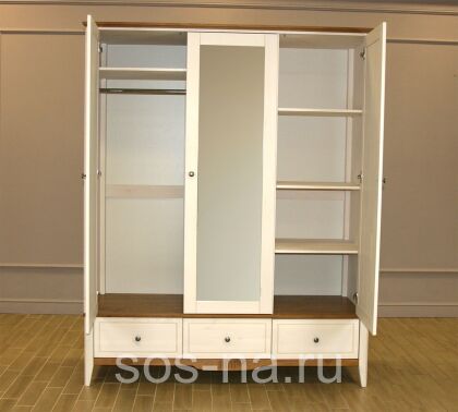 Шкаф для одежды Пенни 33 с зеркалом